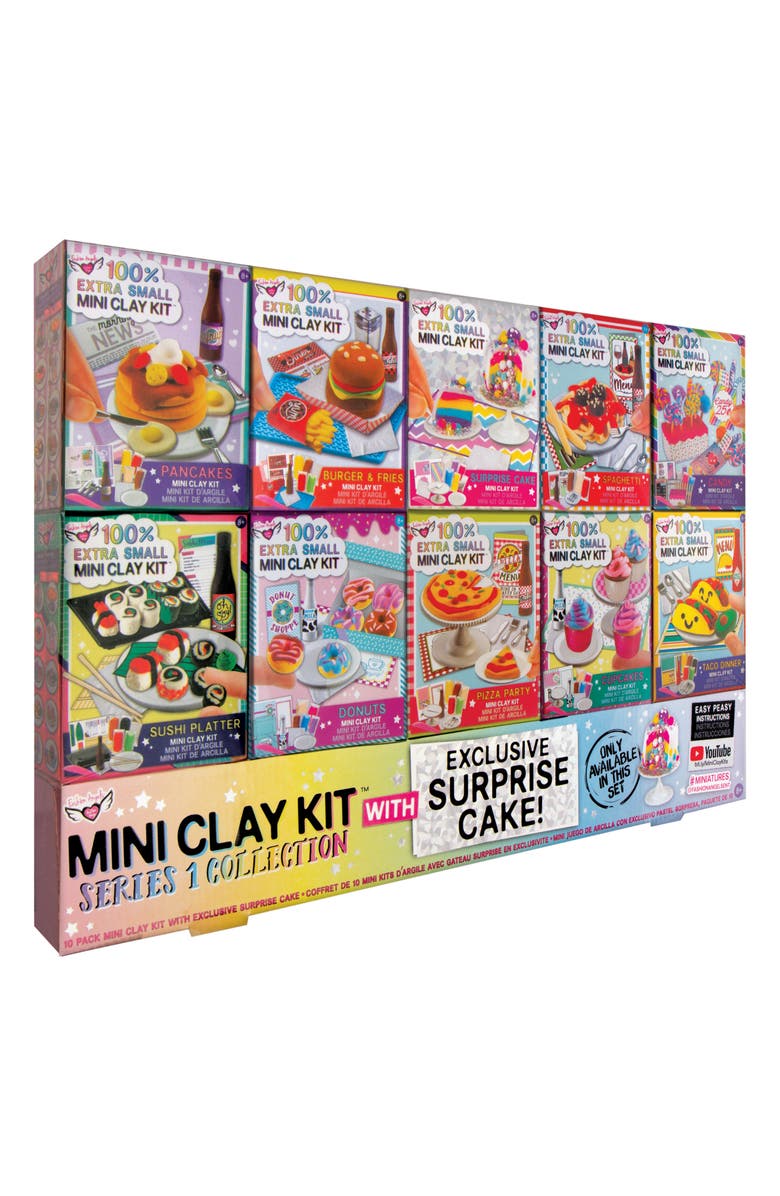 Fashion Angels 10-Pack Mini Clay Kit, Alternate, color, 