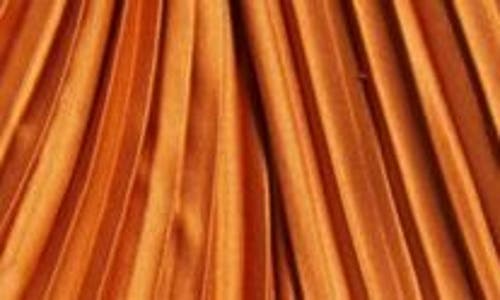 Shop Cult Gaia Sofila Variegated Pleat Twist Neck Minidress In Bourbon