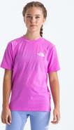 The North Face Kids' Teen Adventure Wildflower Mountain Logo Graphic T-Shirt