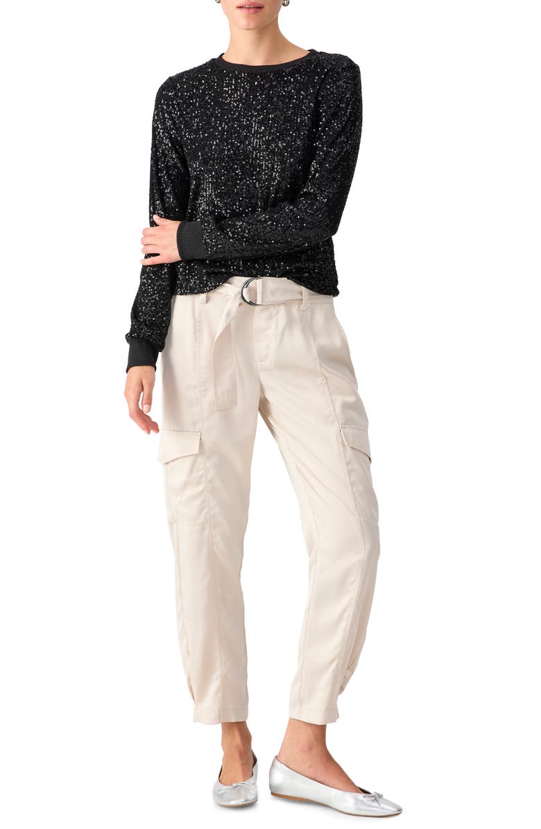 Sanctuary Sparkle Together Sequin Top, Main, color, 