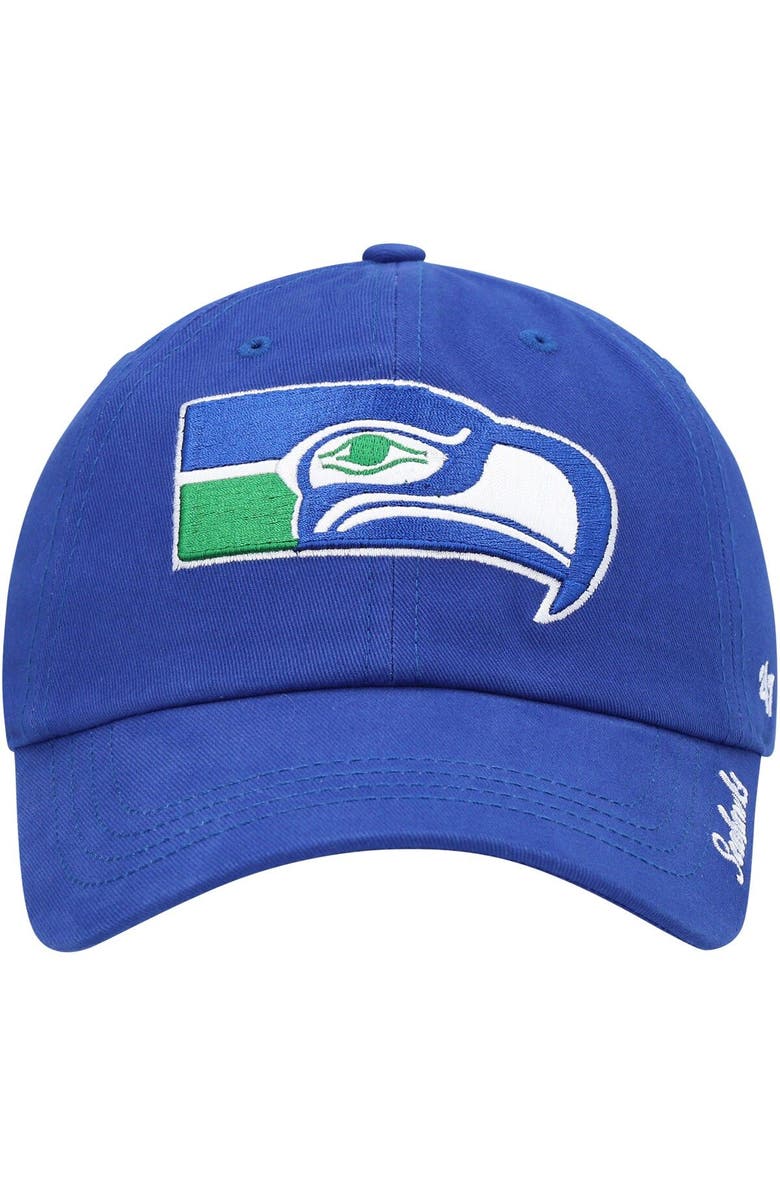'47 Women's '47 Royal Seattle Seahawks Miata Clean Up Legacy Adjustable Hat, Alternate, color, Royal