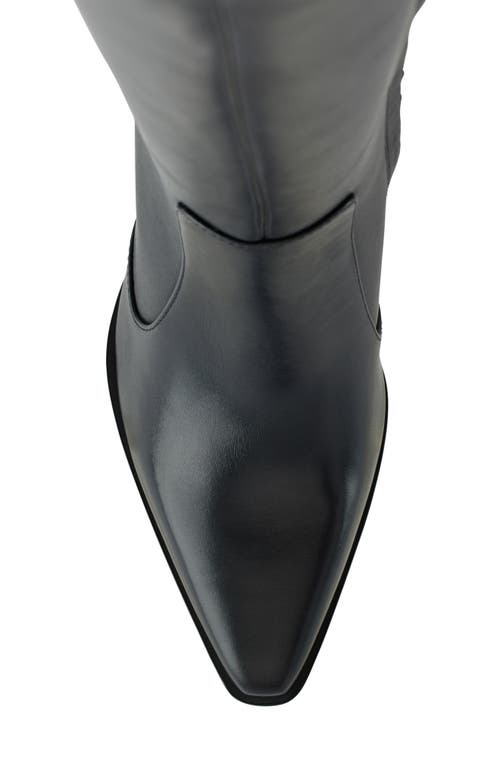 Dkny Shamira Knee High Boot In Black