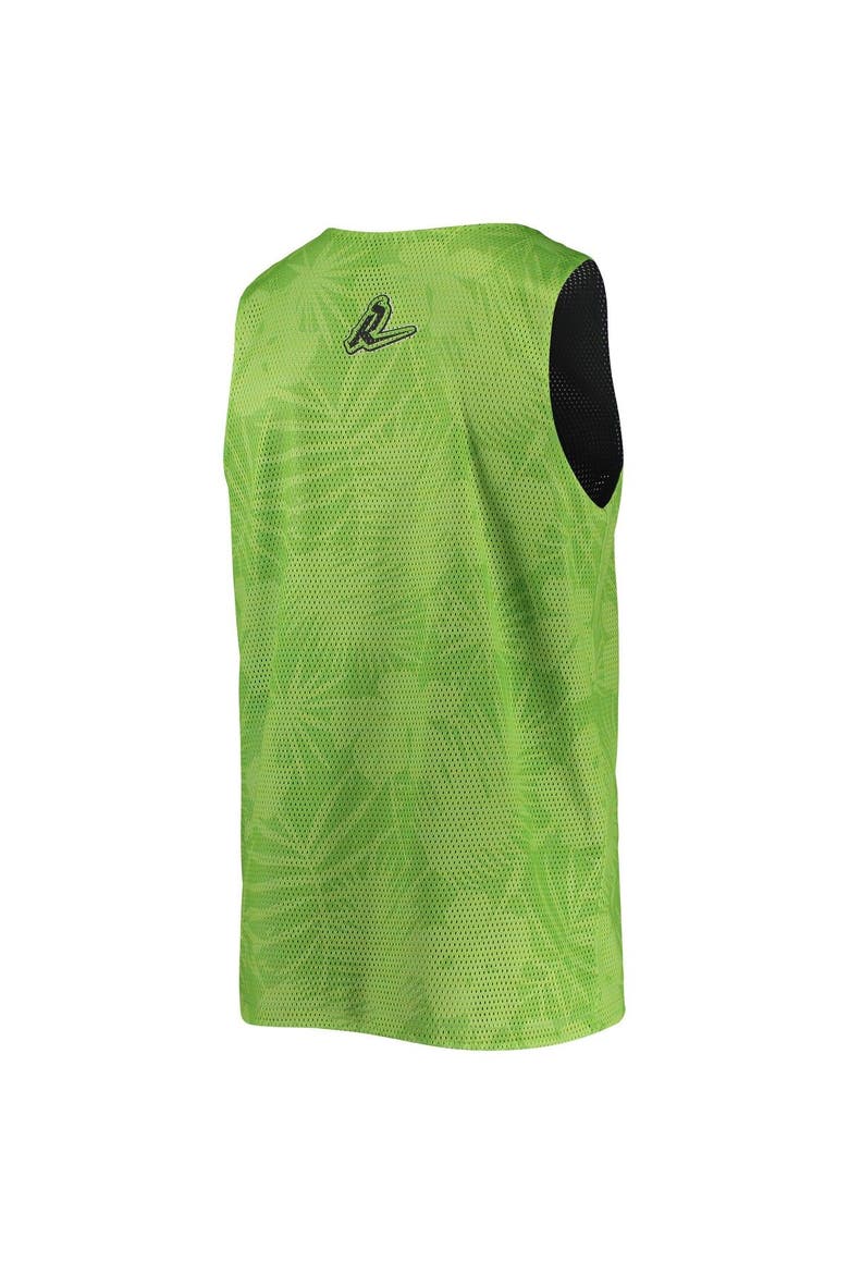 Men's FOCO Green/Black Saskatchewan Rush Reversible Mesh Tank Top, Alternate, color, Green