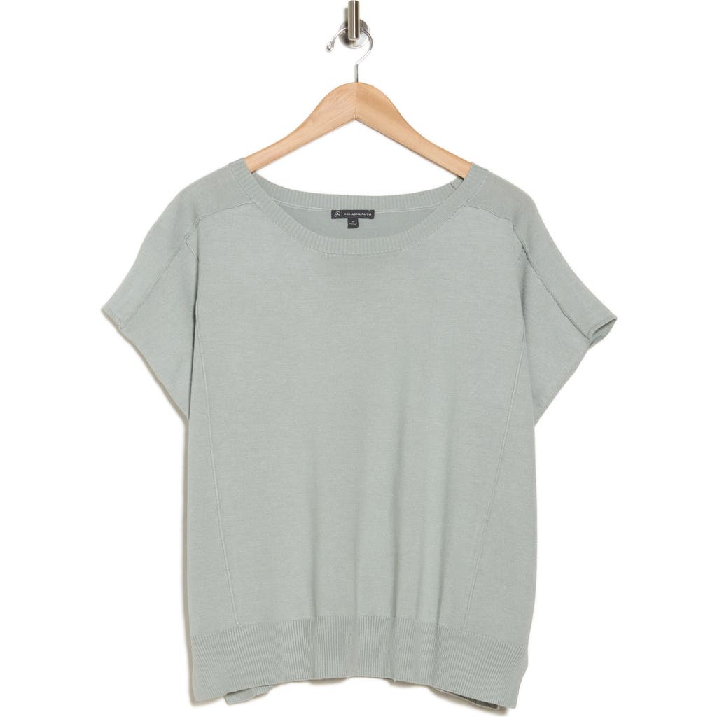 ADRIANNA PAPELL ADRIANNA PAPELL EXPOSED SEAM SWEATER