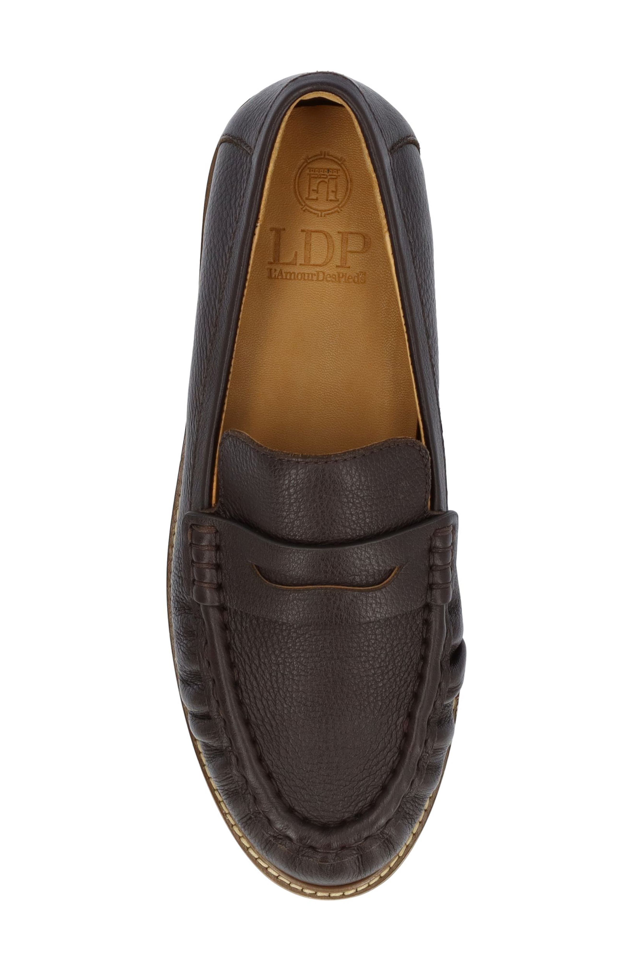 Zelani Loafer, Alternate, color, CHOCOLATE