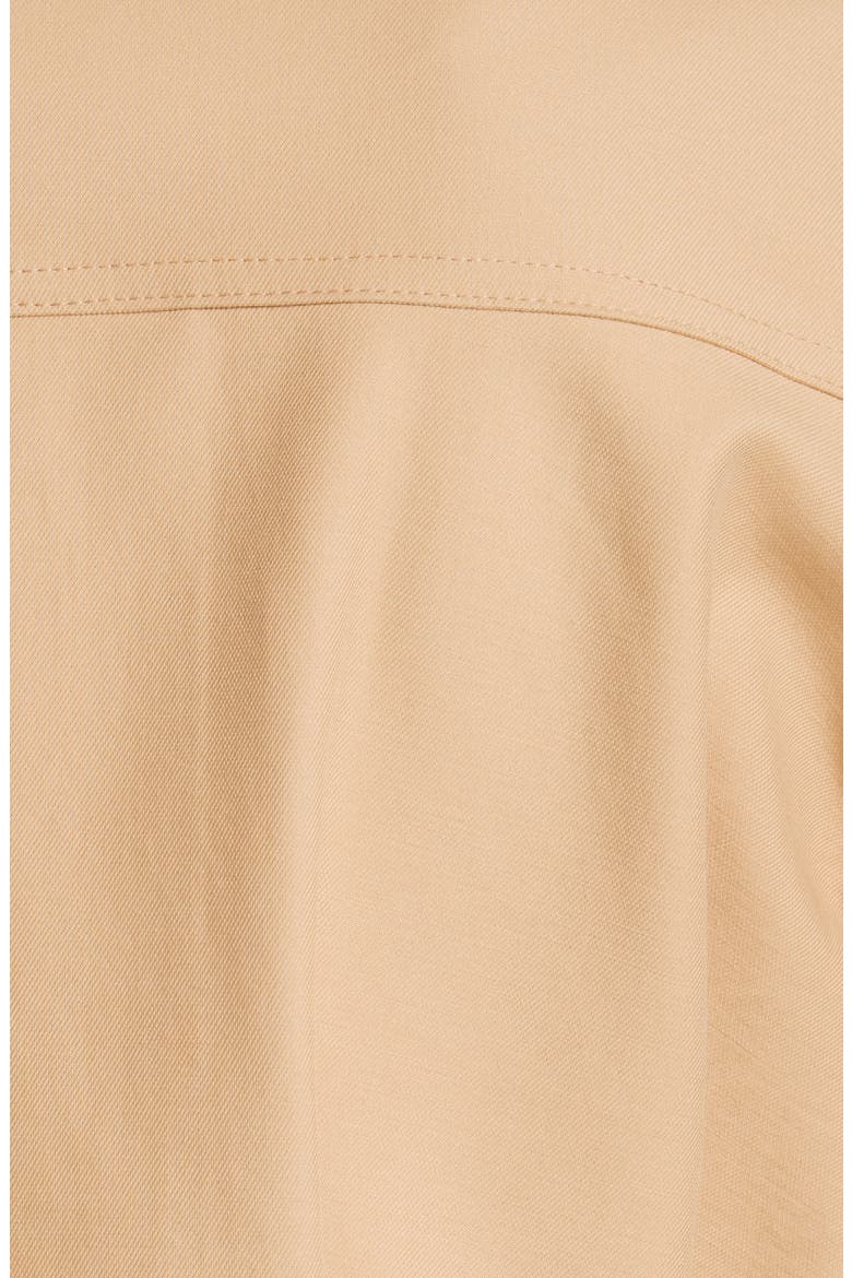Bianca Crop Trench, Alternate, color, KHAKI