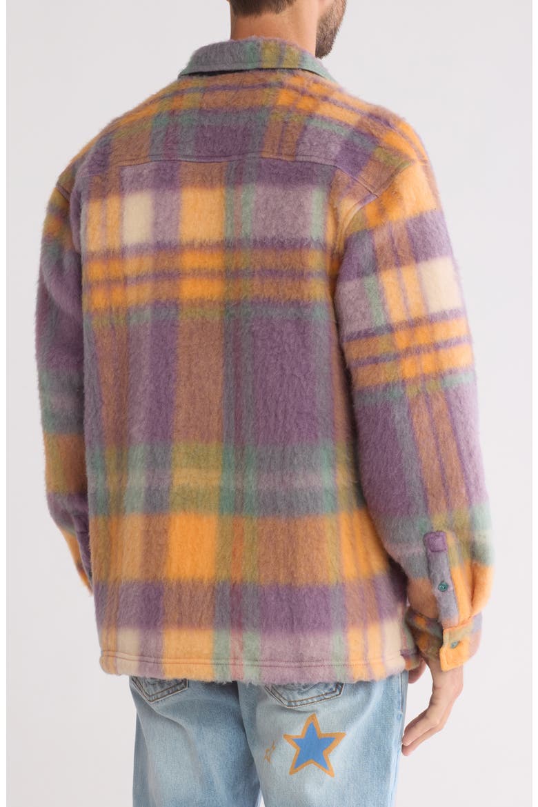 Thrusters Plaid Long Sleeve Button-Up Shirt, Alternate, color, SAGE BRUSH GREEN