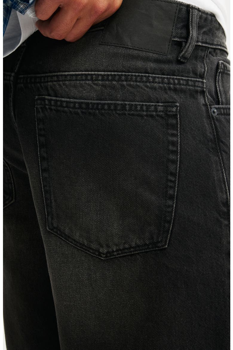 Men's Baggy Denim Short, Alternate, color, Revolve Black
