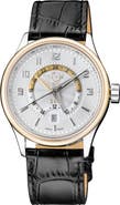 GEVRIL Men's Giromondo Swiss Quartz Watch, 42mm