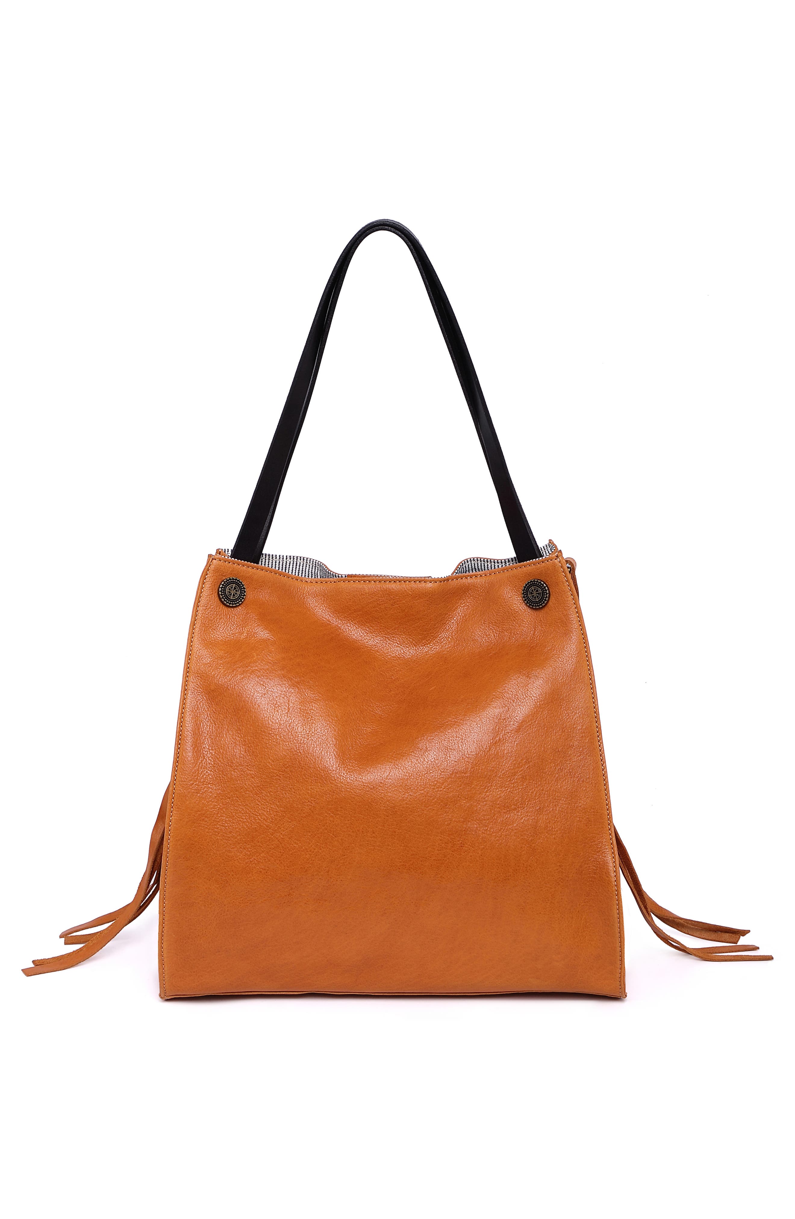 OLD TREND Daisy Leather Tote Bag, Alternate, color, Chestnut