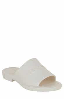 Giuneva Logo Embossed Slide Sandal