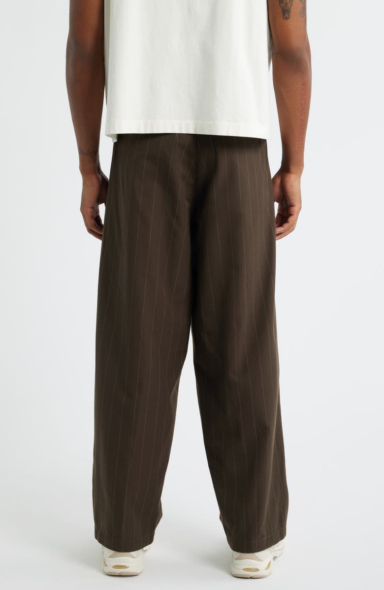 Obey Dean Pleated Stripe Pants, Alternate, color, Wren Multi