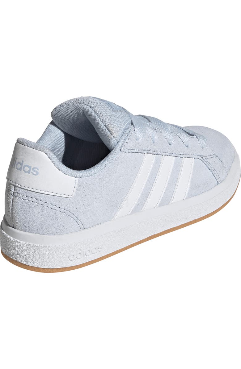 adidas Kids' Grand Court 2.0 Sneaker, Alternate, color, Crystal Sky/ White/ Gum 3