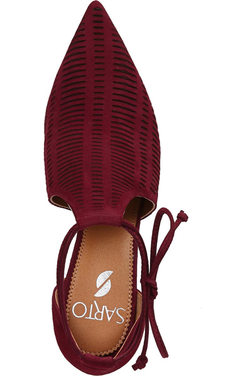 SARTO by Franco Sarto Krista Perforated Ankle Wrap Pump, Alternate, color,