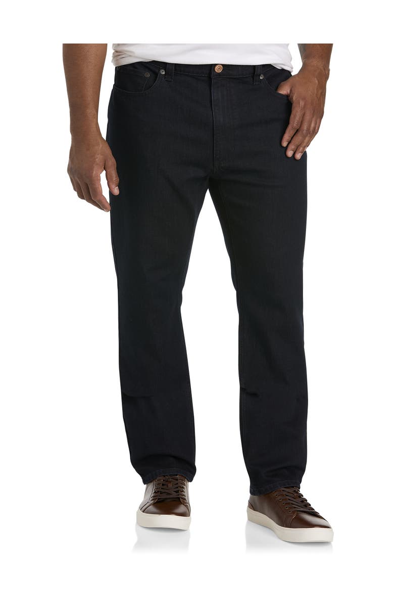 True Nation by DXL Philly Blue Tapered-Fit Stretch Jeans, Main, color, Philly Blue Eco