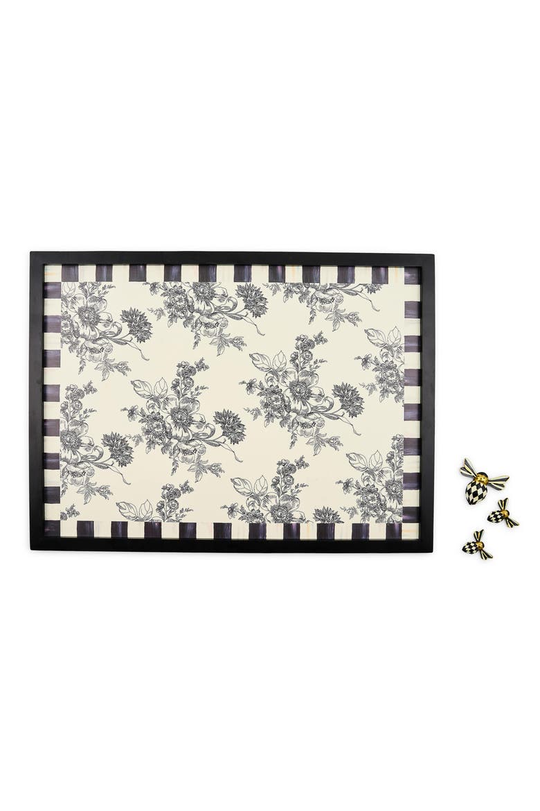 Courtly Check Magnet Board Set, Alternate, color, BLACK