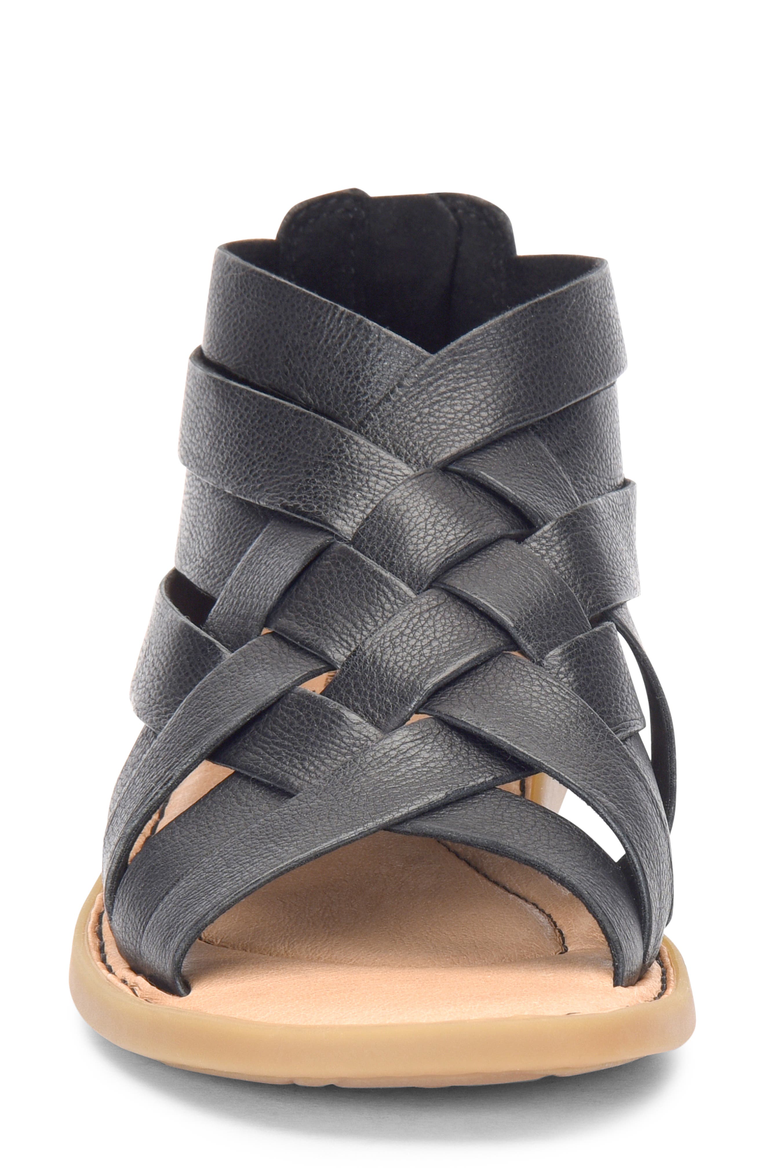 Børn Iwa Woven Leather Sandal, Alternate, color, 