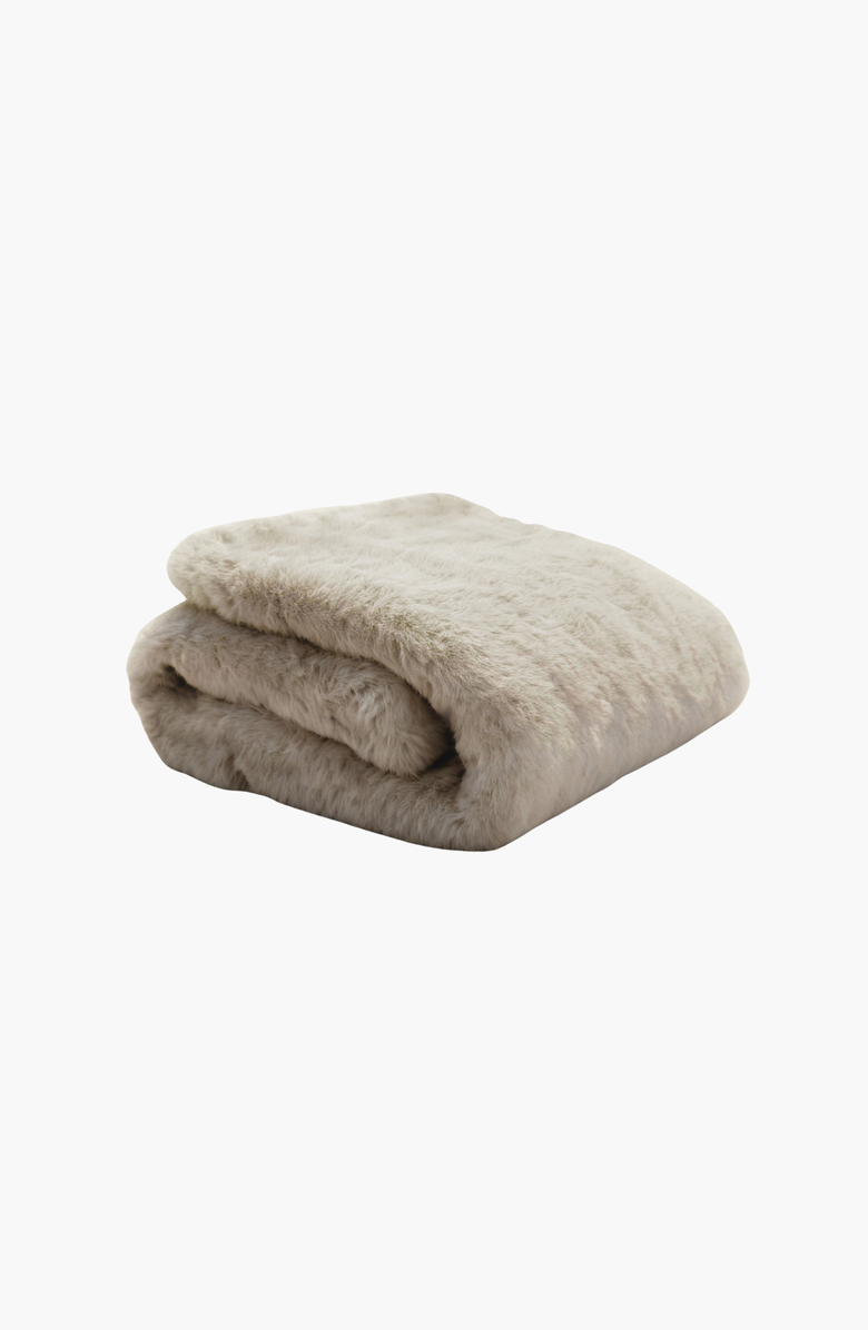 Italic Supercloud Ultraplush Faux Fur Throw Blanket, Main, color, 