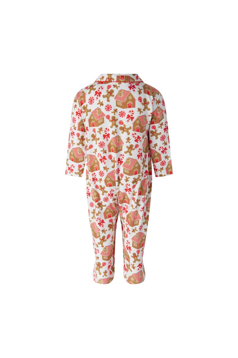 Gingerbread Footie, Alternate, color, Red