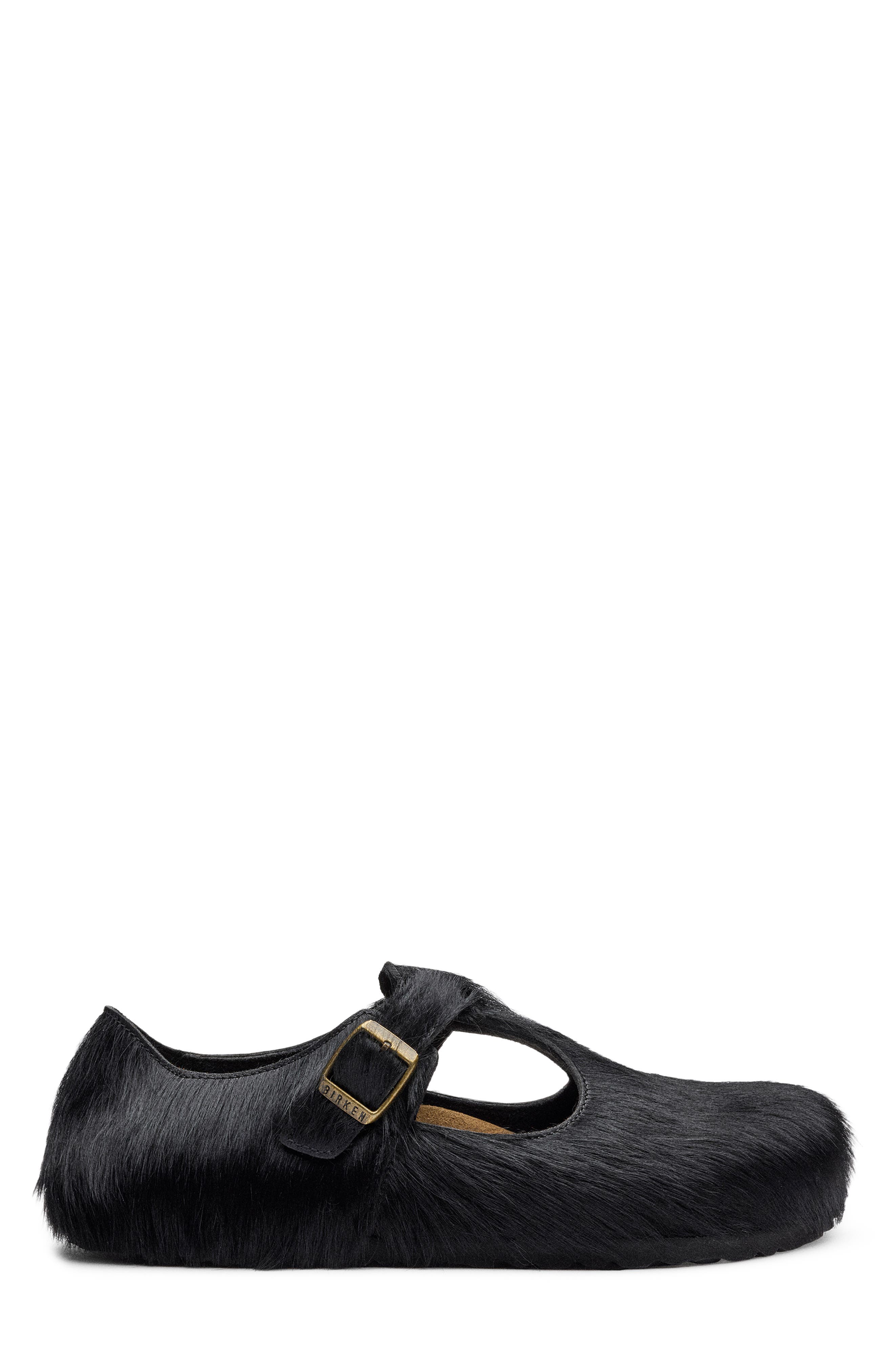 1774 BIRKENSTOCK x Song for the Mute Paris the Rebel Genuine Calf Hair Mary Jane Clog, Main, color, Black