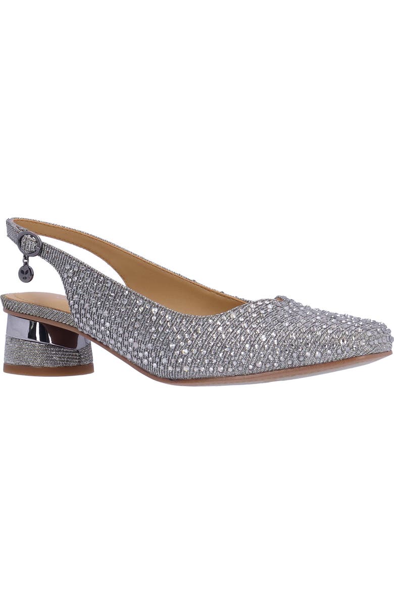 J. Reneé Baline Slingback Pump, Main, color, Pewter