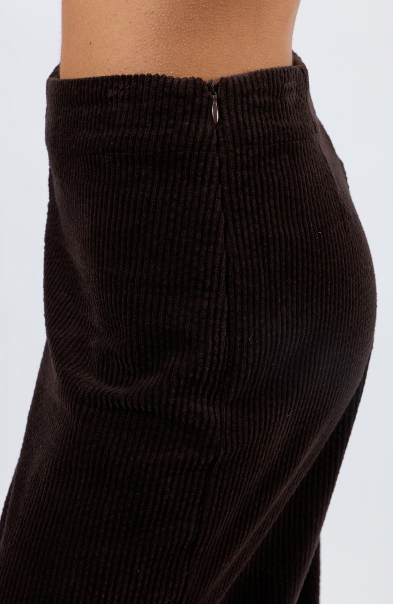 Viens Avec Moi The Odyssey Wide Leg Corduroy Pants, Alternate, color, Brown