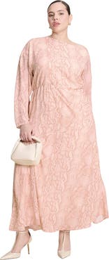 ELOQUII One Shoulder Asym Dress
