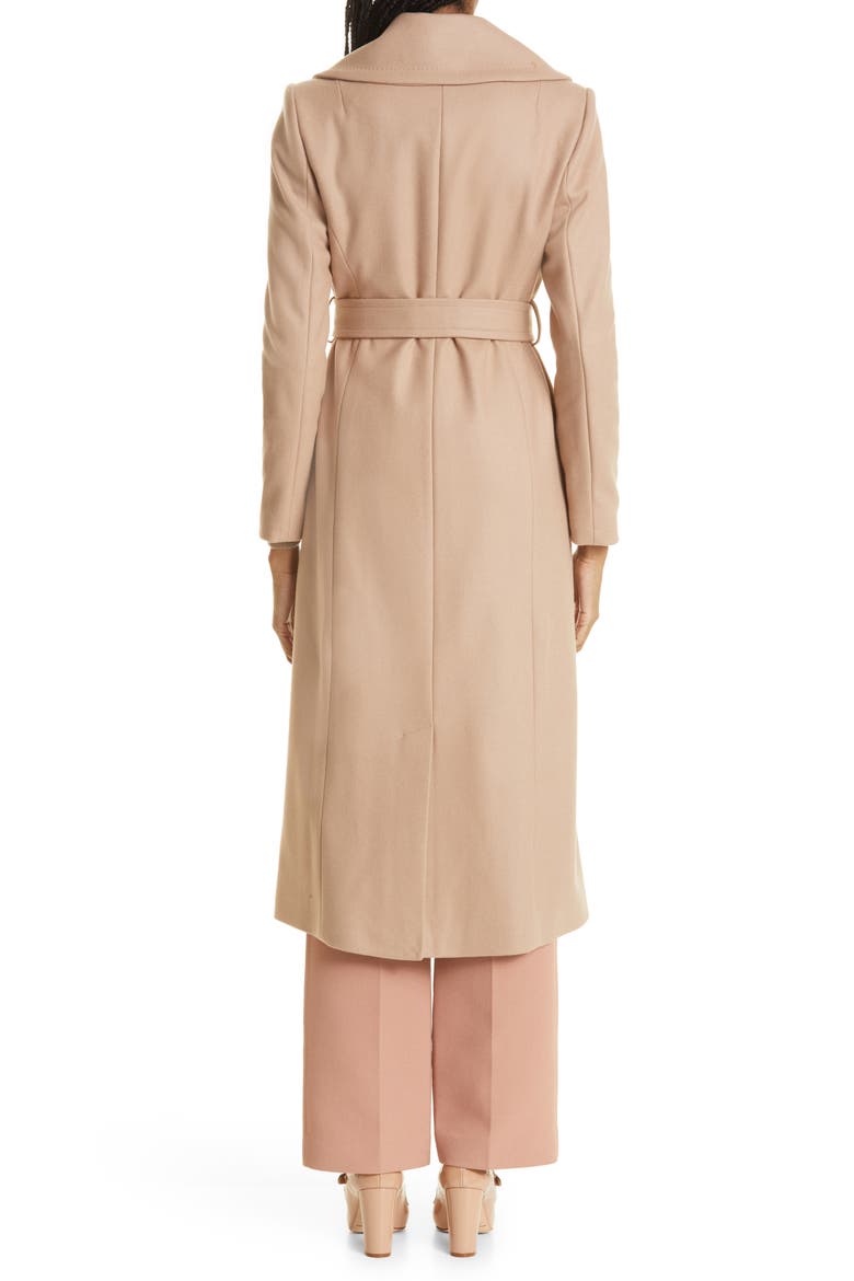 Rosiey Cotton Blend Longline Coat, Alternate, color, CAMEL