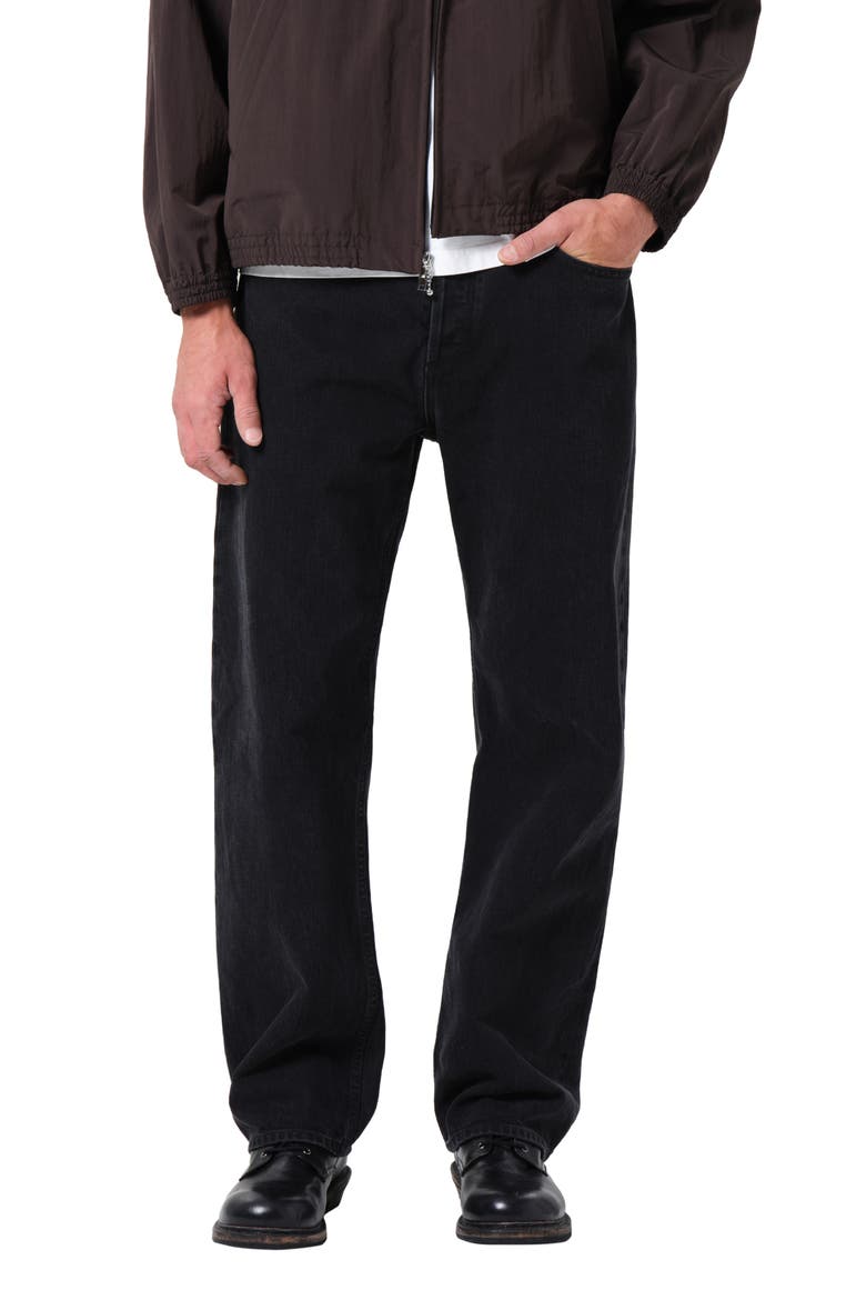 Magnus Straight Leg Trouser Jeans, Main, color, KEMBER ST BLACK