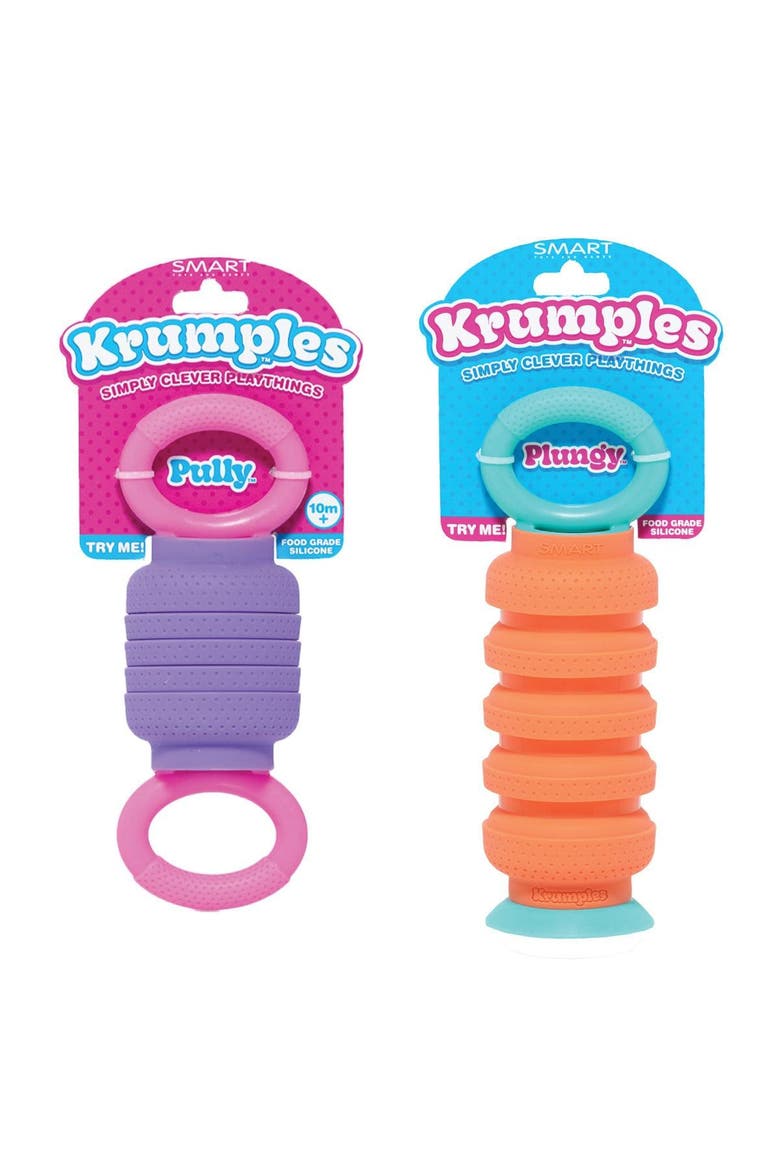 Krumples Silicone Plungy and Pully - Set of 4, Alternate, color, Multicolor