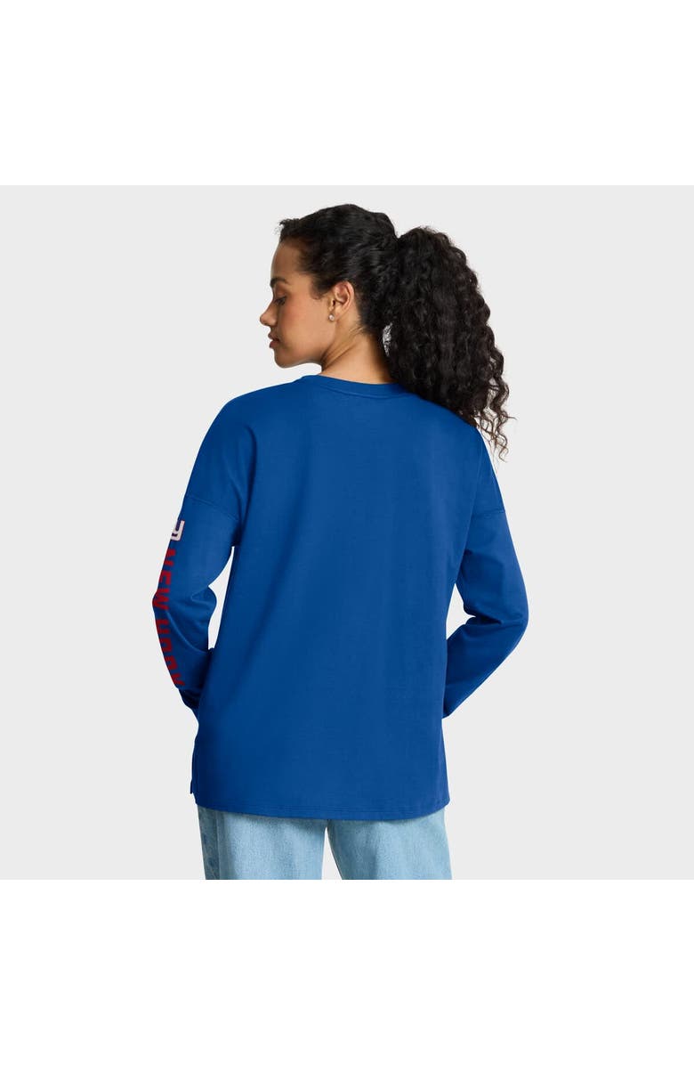 FANATICS Women's Fanatics Royal New York Giants Hometown Legacy Long Sleeve T-Shirt, Alternate, color, Royal