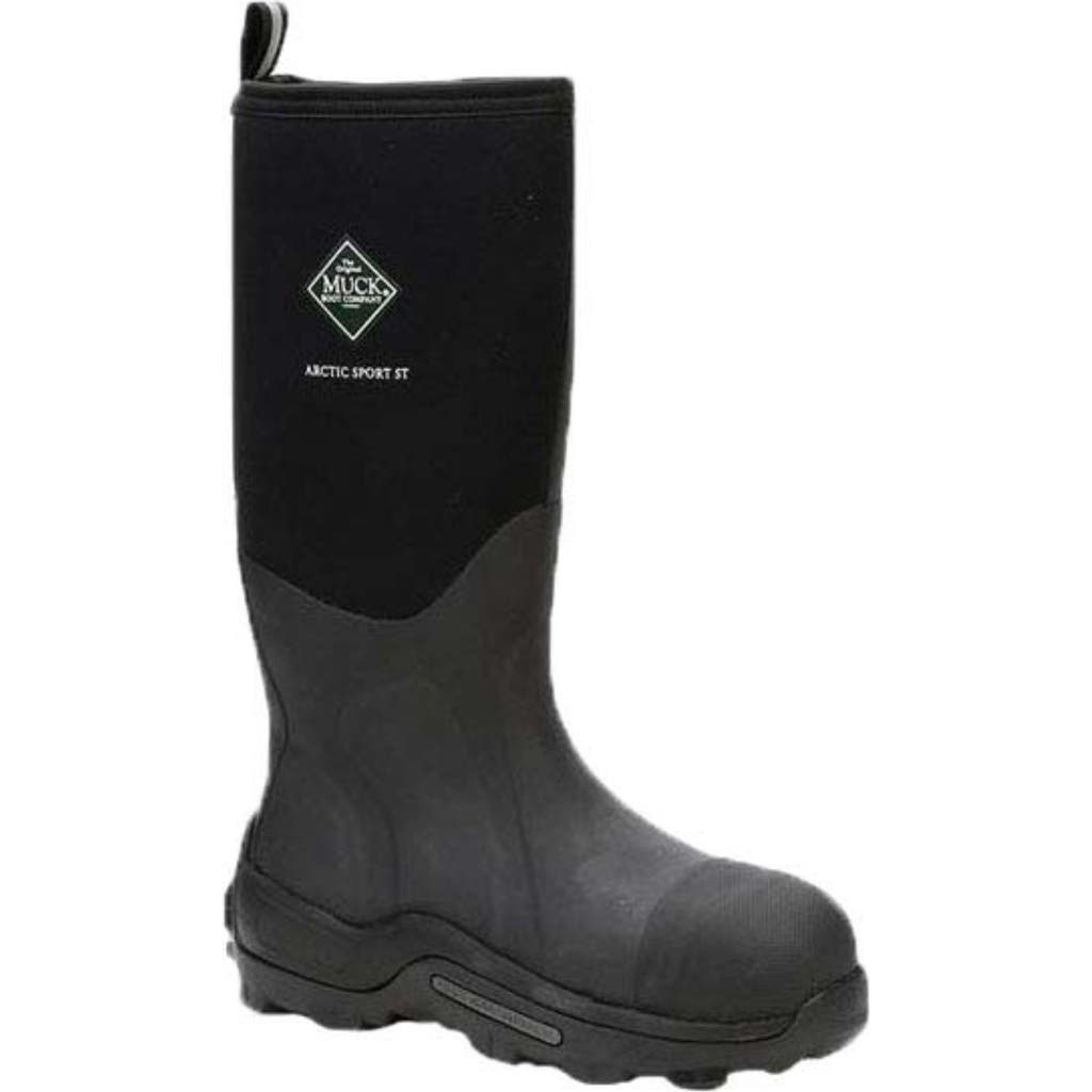 Muck Arctic Sport Steel Toe Insulated Boot In Black