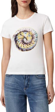 AllSaints Spun Out Stevie Graphic Cotton Top