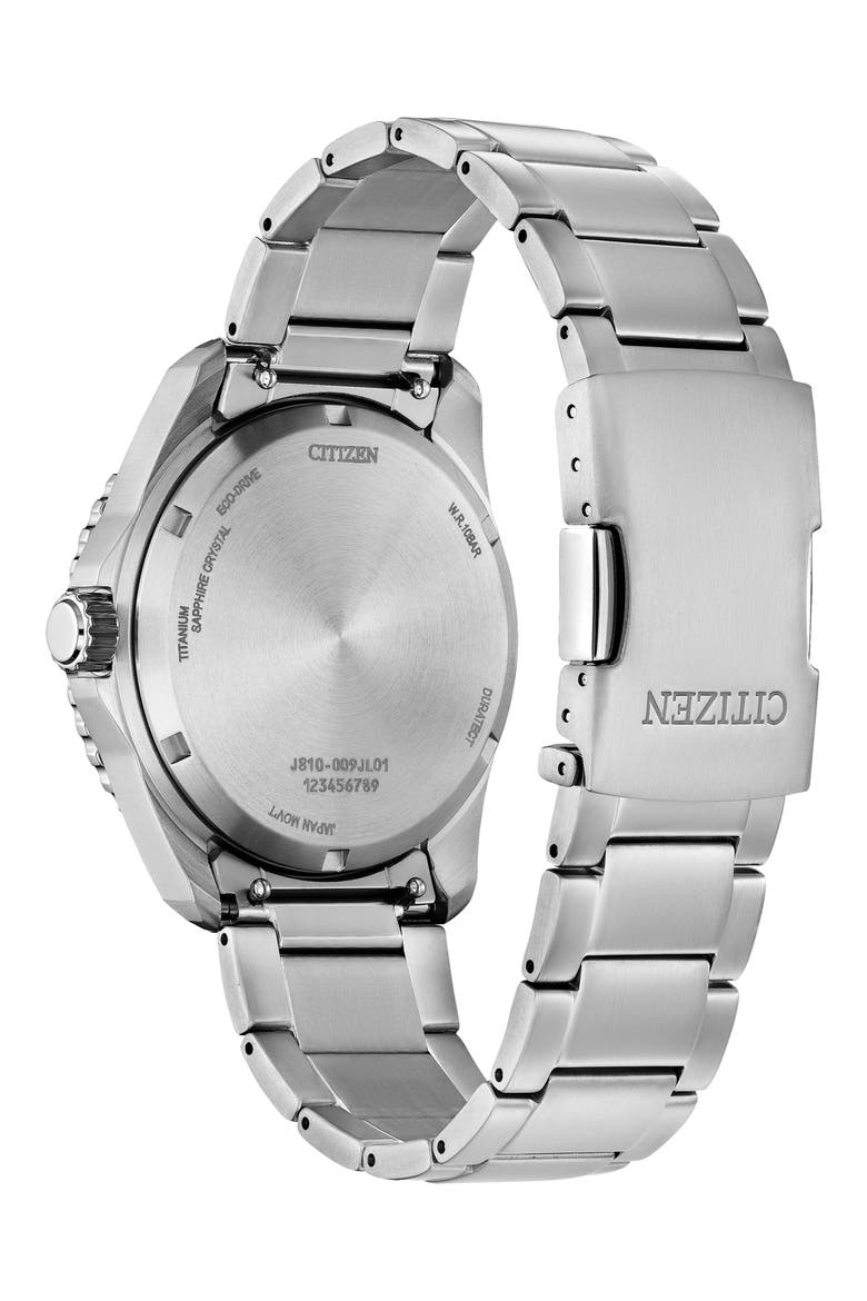 Sport Casual Brycen Bracelet Watch, 41mm, Alternate, color, SILVER-TONE BLACK