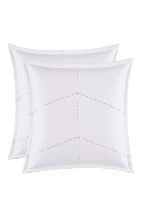 Courtney Set of 2 Microfiber Euro Shams