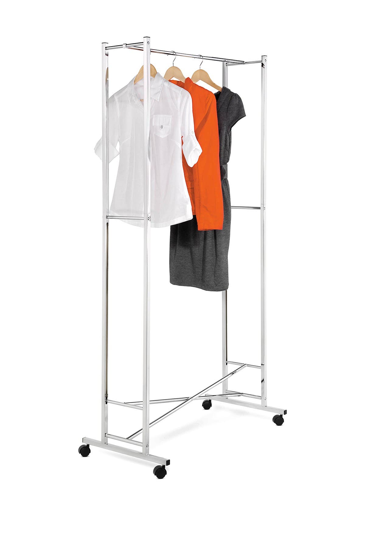HONEY-CAN-DO Chrome Folding Garment Rack | Nordstromrack