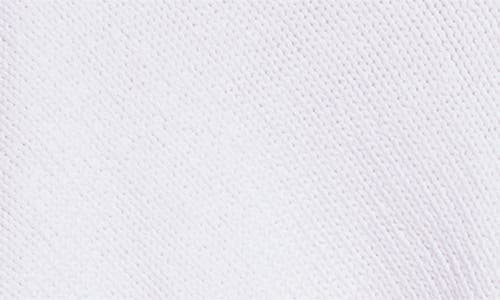 Alaïa Batwing Linen & Cotton Sweater In White
