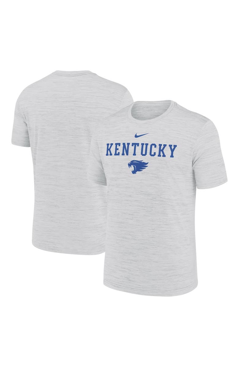 Nike Men's Nike Ash Kentucky Wildcats 2025 Sideline Velocity Performance T-Shirt, Alternate, color, Ash