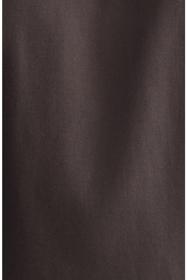 Cashco Cotton & Cashmere Button-Up Shirt, Alternate, color, DARK BROWN