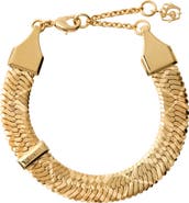 Burberry Engraved Check Bracelet