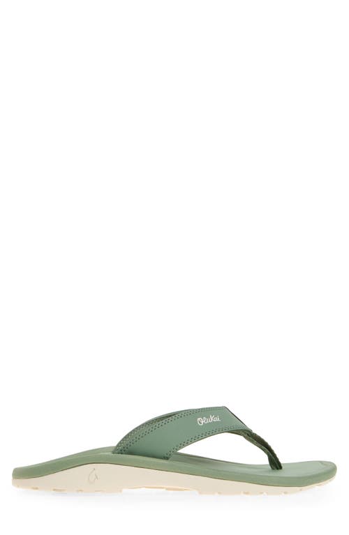Olukai Ohana Flip Flop In Green