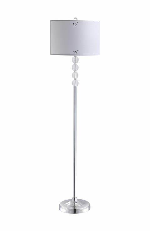 Aubrey Crystal / Metal LED Floor Lamp