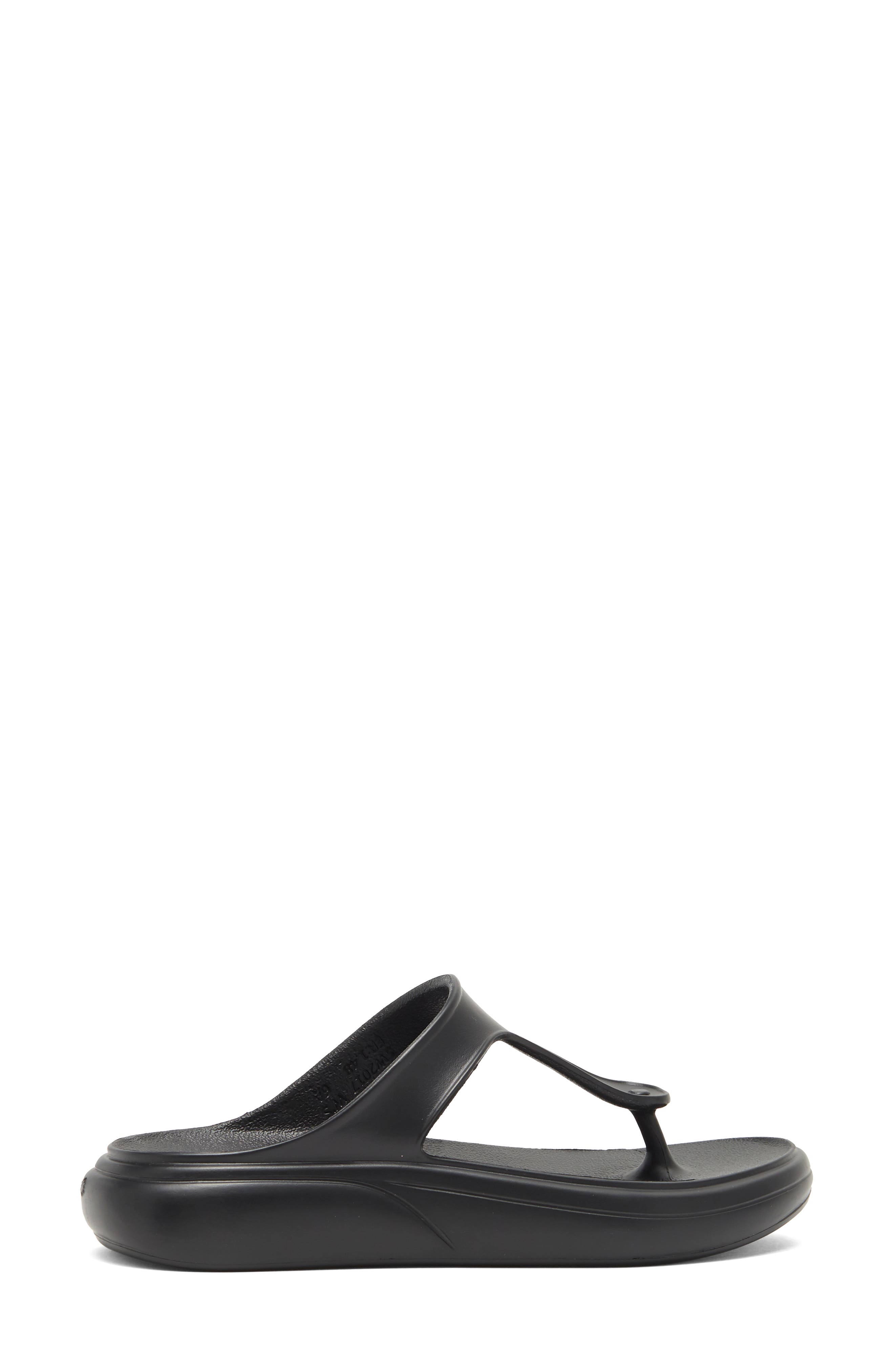 Stuart Weitzman Stuflex T-Strap Slide Sandal, Alternate, color, 