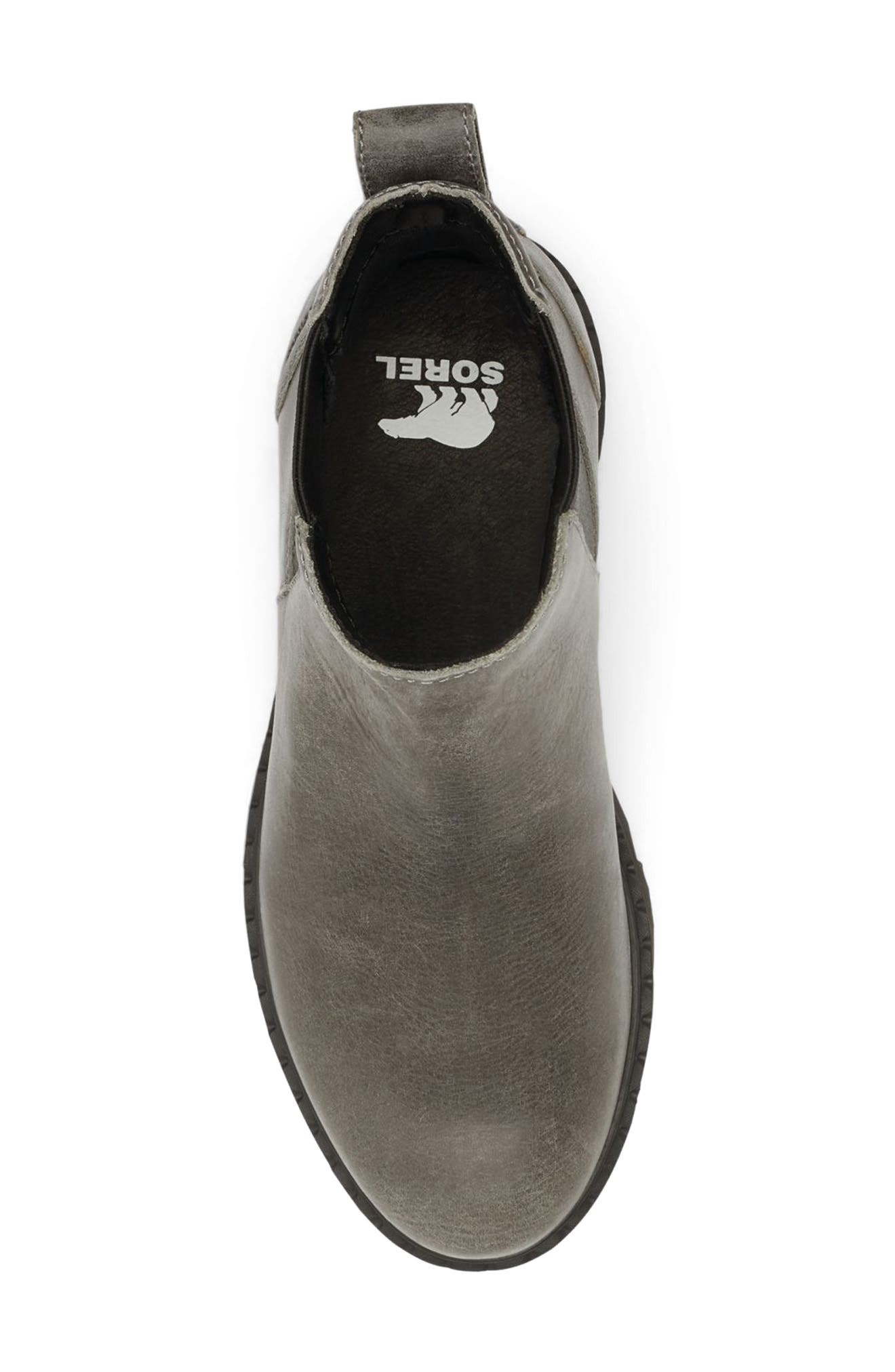 SOREL Lennox Waterproof Chelsea Boot, Alternate, color, 