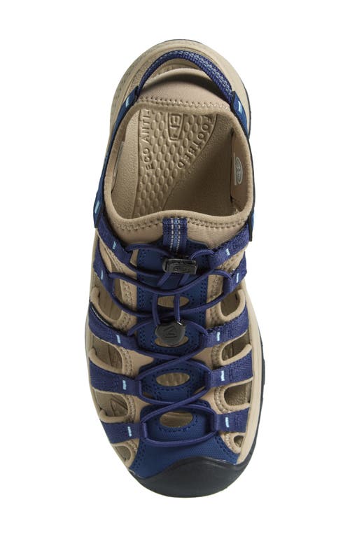 Keen Astoria West Sandal In Naval Academy/reef Waters