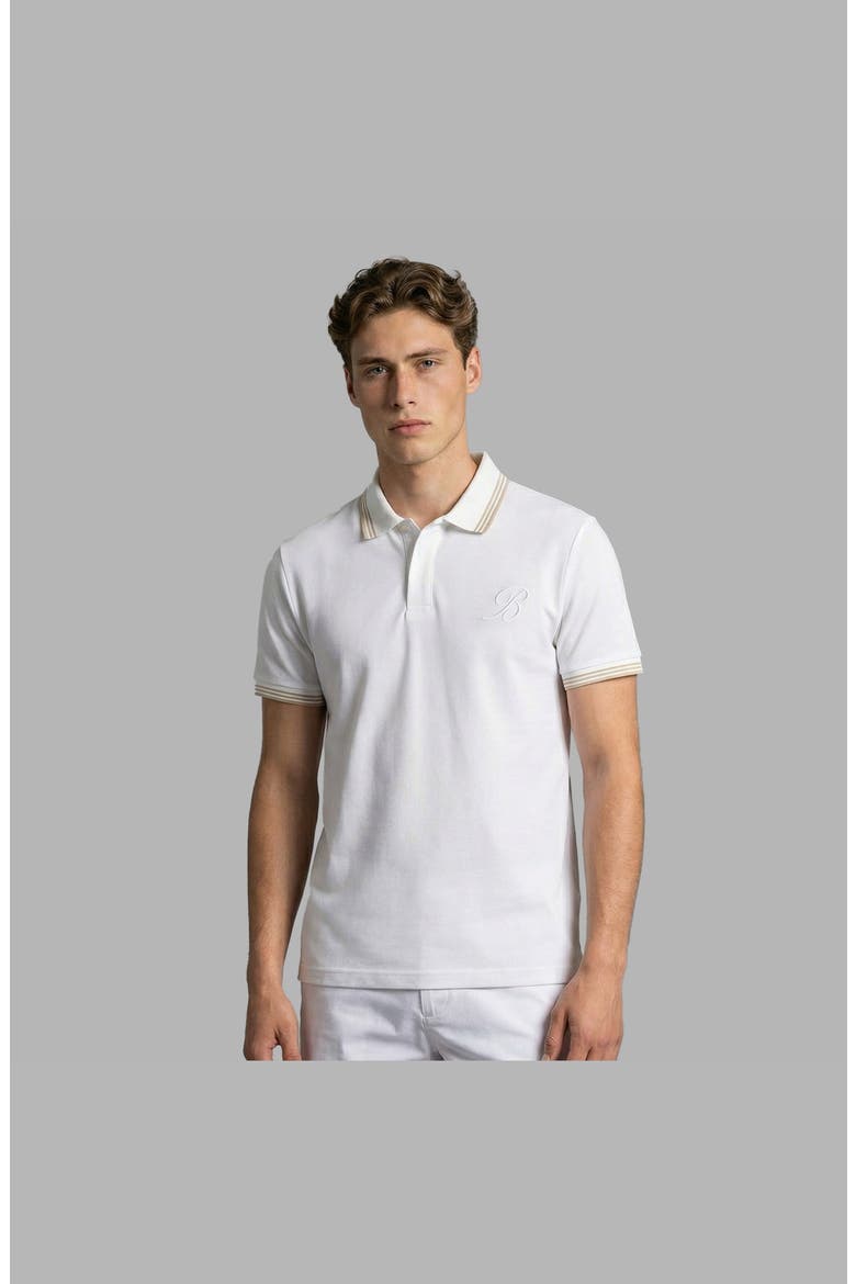 Signature Polo, Alternate, color, White