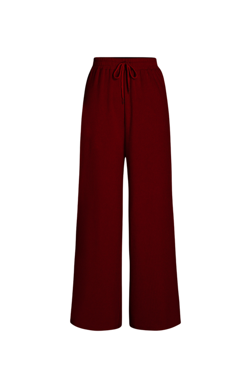 Kip. Kip Merino Cashmere Lounge Pants In Red
