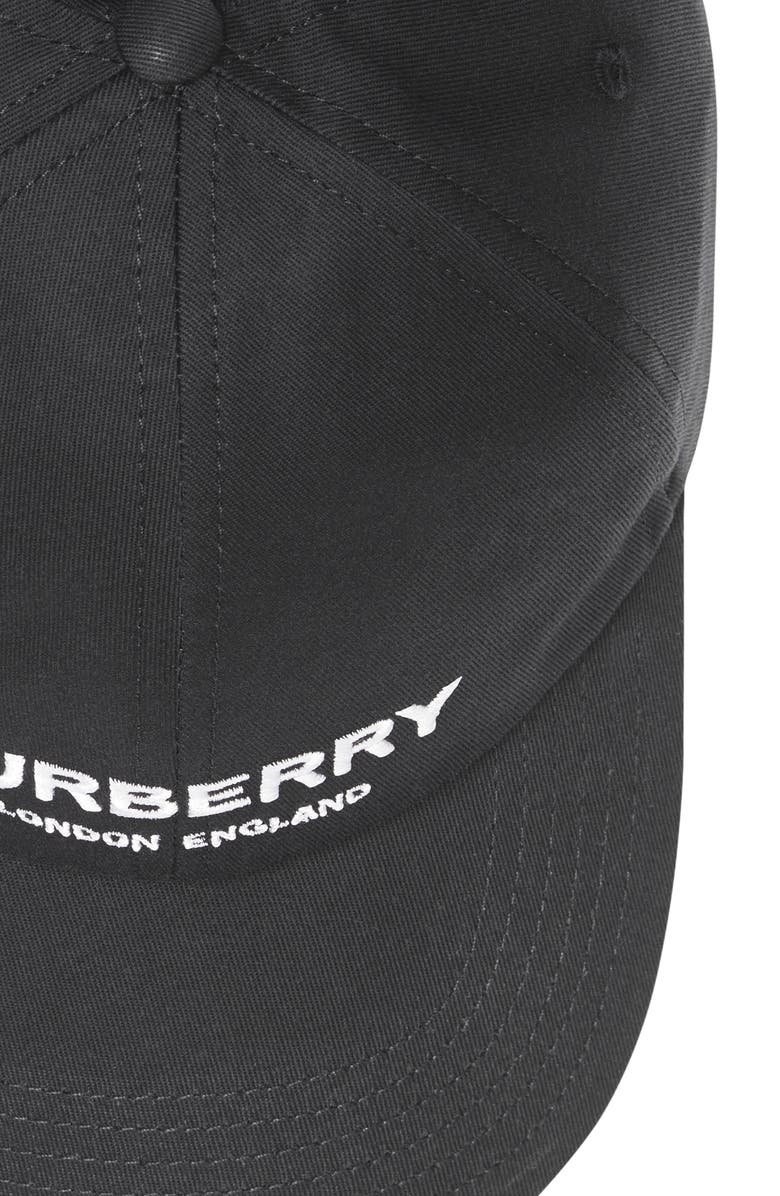 Burberry Logo Snapback Baseball Cap, Alternate, color,