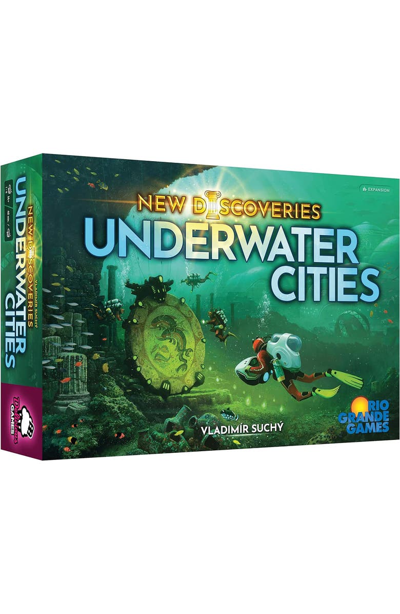 Rio Grande Games XRio Grande Games Underwater Cities New Discoveries Expansion, Main, color, 