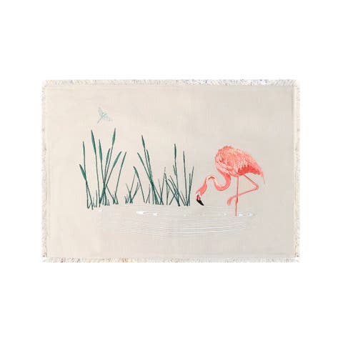 Flamingos Coastal Tabletop Placemats, Set of 4